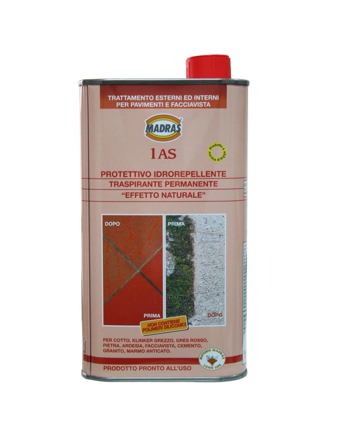 1AS LT.1 Protettivo Idrorepellente Traspirante Permanente Effetto Naturale 3 1AS LT.1 Protettivo Idrorepellente Traspirante Permanente Effetto Naturale