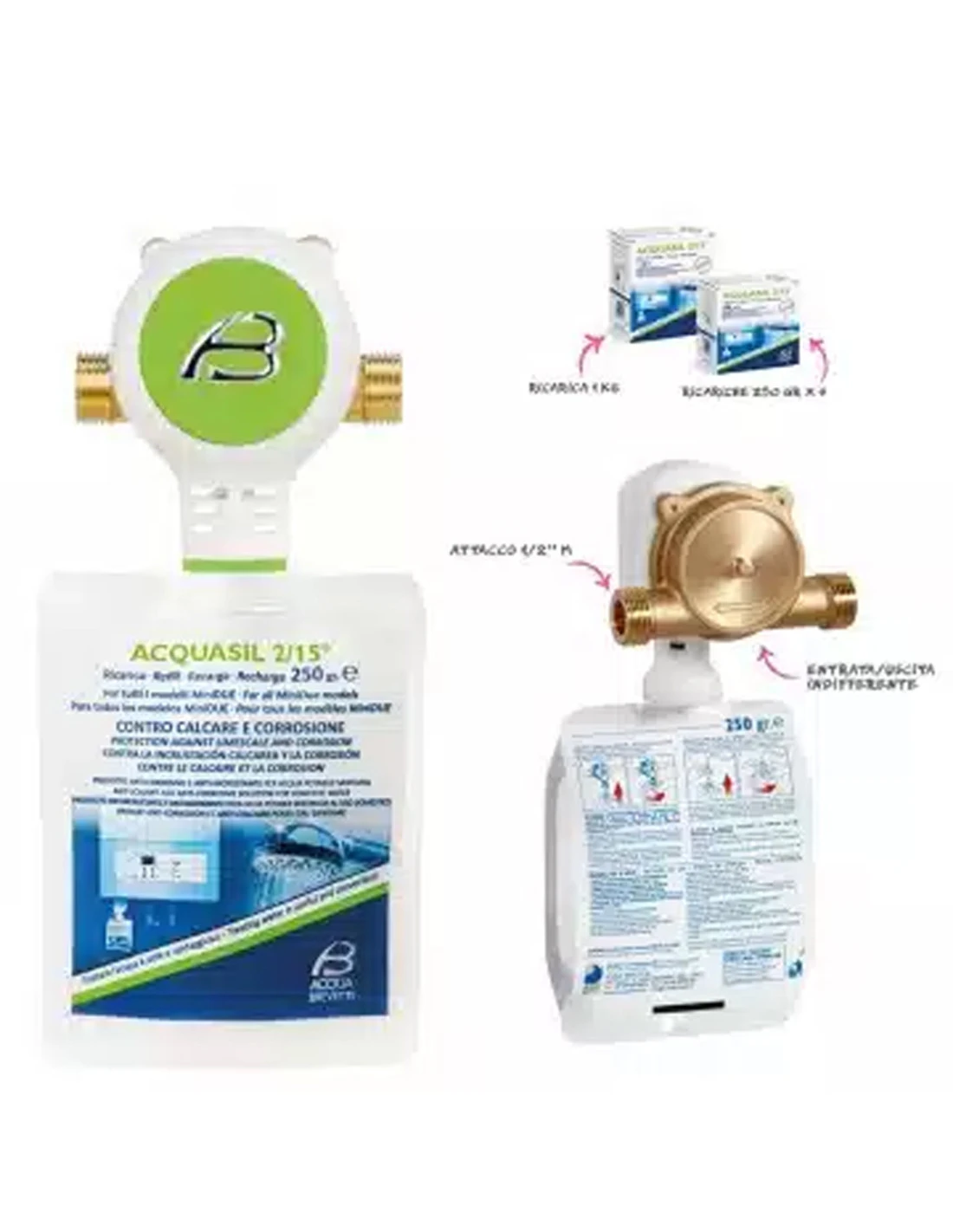 Acquabrevetti MiniDUE 1/2F PM005S Pompa Dosatrice Volumetrica Meccanica Per Il Dosaggio Di AcquaSIL 2/15 4 Acquabrevetti MiniDUE 1/2F PM005S Pompa Dosatrice Volumetrica Meccanica Per Il Dosaggio Di AcquaSIL 2/15 - immagine 2