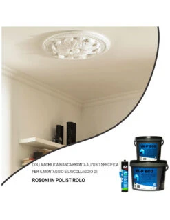 Colla Per Pannelli In Polistirolo, Cornici Rosoni Sughero Battiscopa In Legno Pvc Ceramica Piastrelle Da 1 Kg 13 Colla Per Pannelli In Polistirolo, Cornici Rosoni Sughero Battiscopa In Legno Pvc Ceramica Piastrelle Da 1 Kg -Vendite Masterbrico adesivo per polistirolo gr700 3