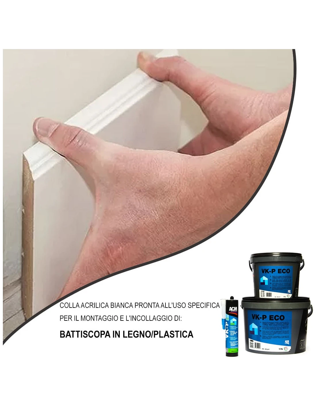 Colla Per Pannelli In Polistirolo, Cornici Rosoni Sughero Battiscopa In Legno Pvc Ceramica Piastrelle Da 6 Kg 8 Colla Per Pannelli In Polistirolo, Cornici Rosoni Sughero Battiscopa In Legno Pvc Ceramica Piastrelle Da 6 Kg - immagine 6