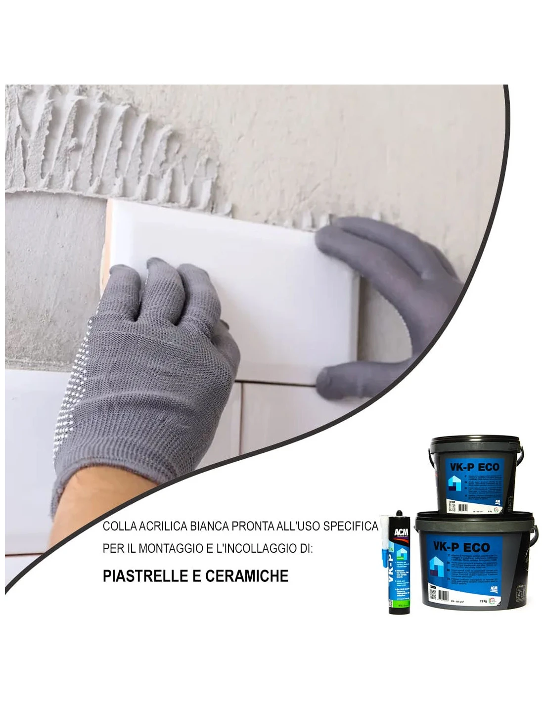 Colla Per Pannelli In Polistirolo, Cornici Rosoni Sughero Battiscopa In Legno Pvc Ceramica Piastrelle Da 6 Kg 10 Colla Per Pannelli In Polistirolo, Cornici Rosoni Sughero Battiscopa In Legno Pvc Ceramica Piastrelle Da 6 Kg - immagine 8