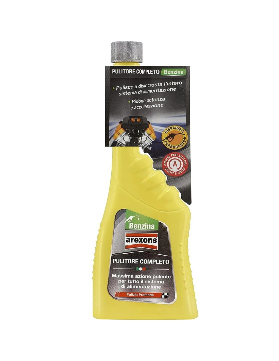 Arexons Additivo Pulitore Completo Sistema Alimentazione Benzina, 250 Ml 4 Arexons Additivo Pulitore Completo Sistema Alimentazione Benzina, 250 Ml - immagine 2