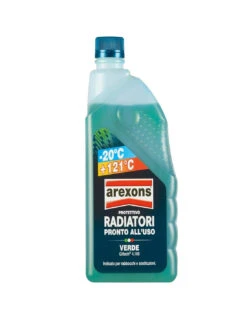 AREXONS Protettivo Radiatori -20°, Liquido Per Radiatori - VERDE - 1 L