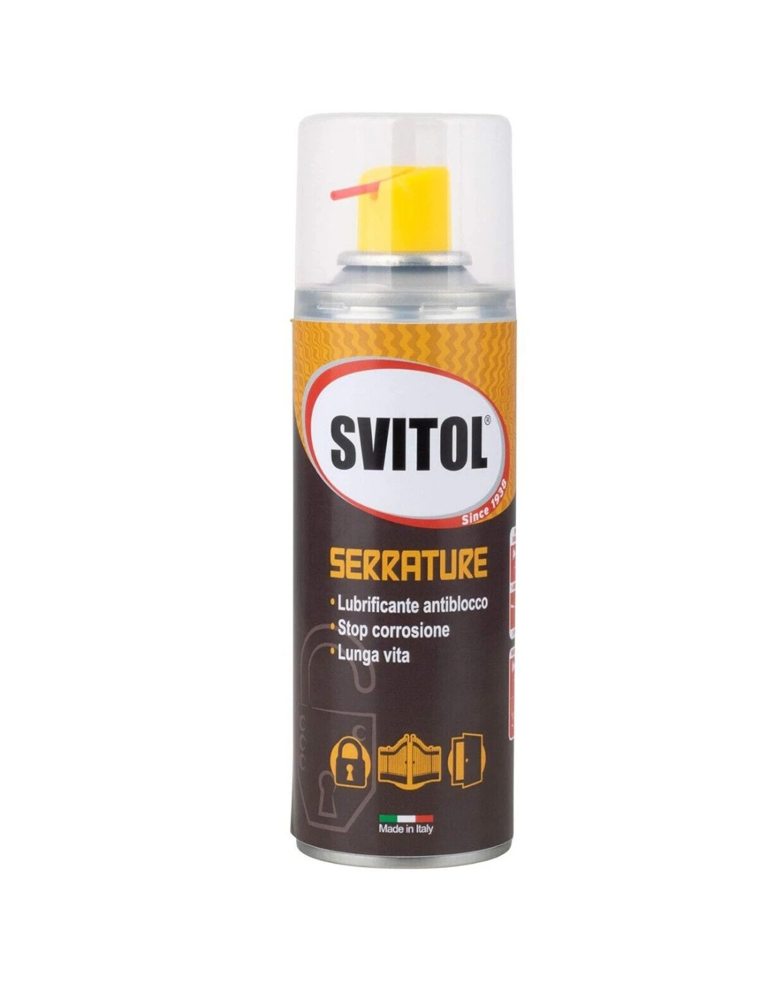 AREXONS Svitol Lubrificante Spray Serrature 200 Ml Per Porte Sbloccante Spray 4 AREXONS Svitol Lubrificante Spray Serrature 200 Ml Per Porte Sbloccante Spray - immagine 2