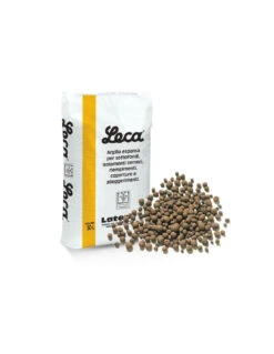 Argilla Espansa Leca 8/20 Adatta Per Sottofondi Coperture Riempimenti Alleggerimenti Isolamenti Di Calcestruzzi SACCHI DA 50lt