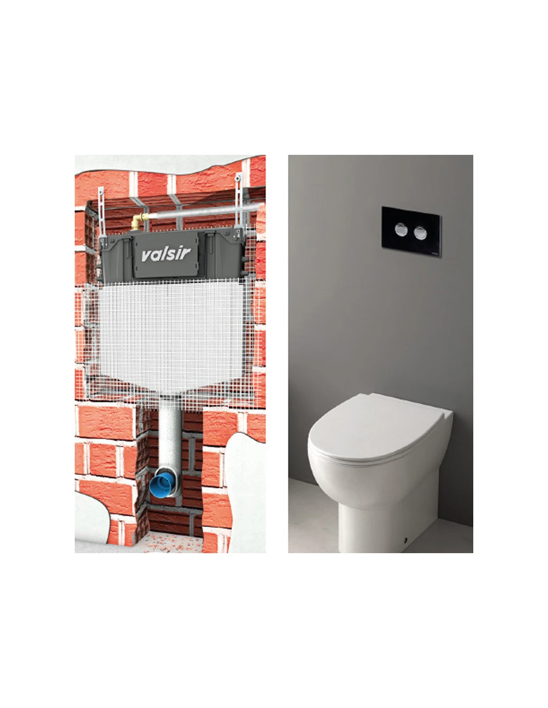 Cassetta Ad Incasso Valsir Tropea S Art.VS0858002 4 Cassetta Ad Incasso Valsir Tropea S Art.VS0858002 - immagine 2