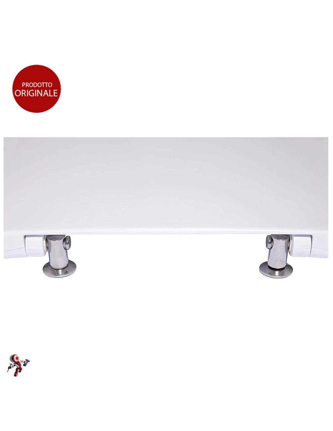 Cerniere Copriwater Originali Per Dolomite CLODIA NOVELLA FLEO MIA (non Soft-close) Espansione In Acciaio Inox Cromato Lucido 5 Cerniere Copriwater Originali Per Dolomite CLODIA NOVELLA FLEO MIA (non Soft-close) Espansione In Acciaio Inox Cromato Lucido - immagine 3