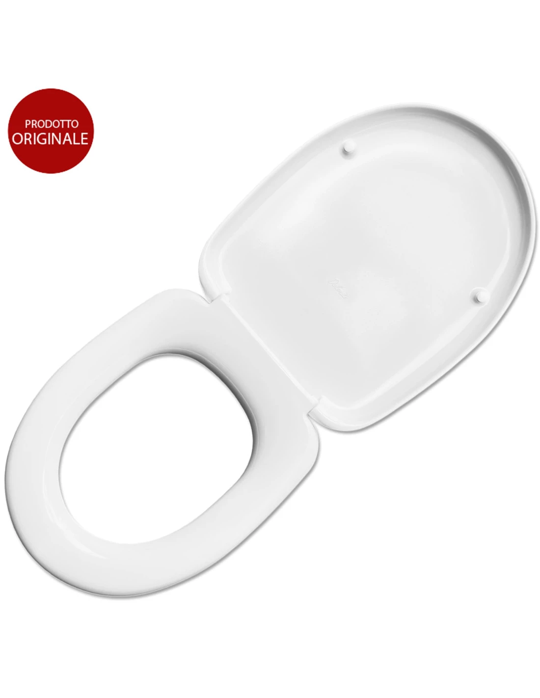 Copriwater Dolomite Garda ORIGINALE In Termoindurente Cerniere Inox Codice J104100 Colore Bianco 8 Copriwater Dolomite Garda ORIGINALE In Termoindurente Cerniere Inox Codice J104100 Colore Bianco - immagine 6