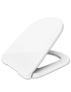 Copriwater Dolomite Gemma2 ORIGINALE In Termoindurente Cerniere Inox Codice J523201 Colore Bianco