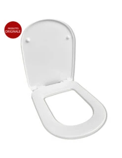 Copriwater Dolomite Gemma2 ORIGINALE In Termoindurente Cerniere Inox Codice J523201 Colore Bianco -Vendite Masterbrico copriwater dolomite gemma 2 4