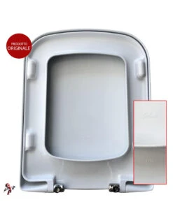 Copriwater Dolomite Mia Chiusura Normale ORIGINALE In Termoindurente Cerniere Inox Codice J437900 Colore Bianco -Vendite Masterbrico copriwater dolomite mia 3