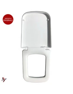 Copriwater Dolomite Mia Chiusura Normale ORIGINALE In Termoindurente Cerniere Inox Codice J437900 Colore Bianco -Vendite Masterbrico copriwater dolomite mia 8