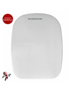 Copriwater Dolomite Fleo ORIGINALE In Termoindurente Cerniere Inox Codice J105100 Colore Bianco -Vendite Masterbrico copriwater fleo dolomite 11