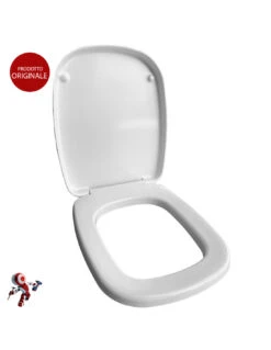 Copriwater Dolomite Fleo ORIGINALE In Termoindurente Cerniere Inox Codice J105100 Colore Bianco -Vendite Masterbrico copriwater fleo dolomite 12