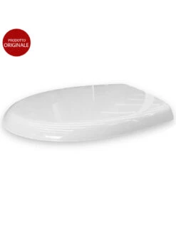 Copriwater Dolomite Perla New ORIGINALE In Termoindurente Cerniere Inox Codice J326900 Colore Bianco -Vendite Masterbrico copriwater fleo dolomite 5