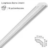 Cornice In Polistirolo Mm33x26x2mt. Mod.S30 Confezione Da 10 Barre -Vendite Masterbrico cornice in polistirolo mt2 s30