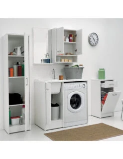 Lavatoio Colavene Domestica Vasca A Sinistra 106x60 Bianco Per Inserimento Lavatrice 6 Lavatoio Colavene Domestica Vasca A Sinistra 106x60 Bianco Per Inserimento Lavatrice -Vendite Masterbrico domestica lavatoio portalavatrice 106x60 v sx 2