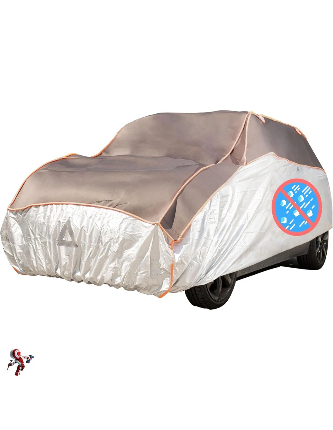 Ecocar - Telo Copriauto Antigrandine Da Esterno 3 Ecocar - Telo Copriauto Antigrandine Da Esterno