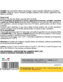 FILA CLASSIC LT.5 Eco-Cera Liquida Protettiva -Vendite Masterbrico fila classic cera liquida da 5 litri 2