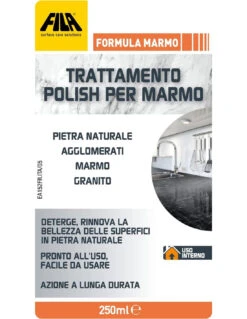 FILA FORMULA MARMO ML.250 Pulitore Per Marmo E Granito 14 FILA FORMULA MARMO ML.250 Pulitore Per Marmo E Granito -Vendite Masterbrico fila formula marmo 250ml 5