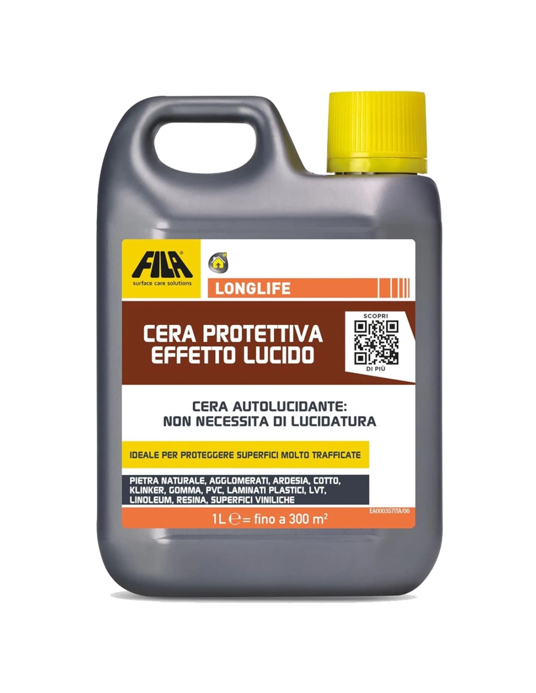 FILA LONGLIFE LT.1 Cera Protettiva Ad Effetto Lucido 3 FILA LONGLIFE LT.1 Cera Protettiva Ad Effetto Lucido