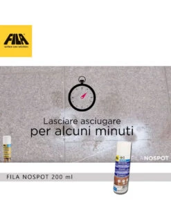 FILA NOSPOT ML.200 Smacchiatore Spray Per Cotto Klinker E Pietra Naturale 16 FILA NOSPOT ML.200 Smacchiatore Spray Per Cotto Klinker E Pietra Naturale -Vendite Masterbrico fila nospot smacchiatore ml250 5
