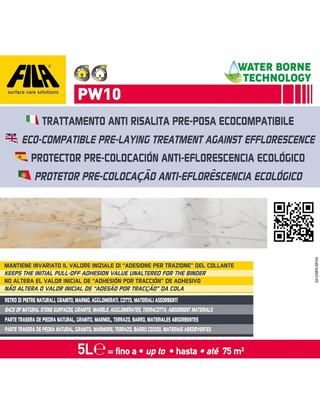 FILA PW10 LT.5 Protezione Anti Risalita Uso Pre-posa 4 FILA PW10 LT.5 Protezione Anti Risalita Uso Pre-posa - immagine 2