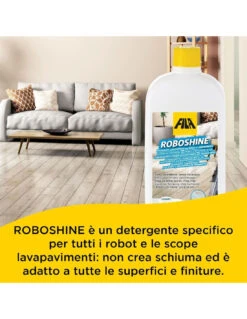 Fila ROBOSHINE Lt.1Detergente Concentrato Per Robot Lavapavimenti -Vendite Masterbrico fila roboshine lt1detergente concentrato per robot lavapavimenti 2