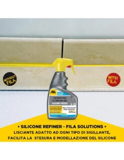 FILA SILICONE REFINER ML.750 Lisciante Per La Finitura Del Silicone Fresco -Vendite Masterbrico fila silicone refiner 750ml 4