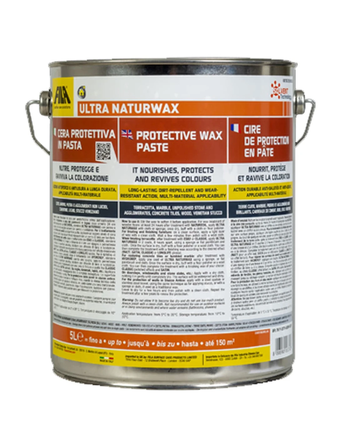 FILA ULTRA NATURWAX LT.5 Cera Protettiva In Pasta Per Cotto Pietra Cemento Marmo 3 FILA ULTRA NATURWAX LT.5 Cera Protettiva In Pasta Per Cotto Pietra Cemento Marmo