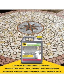 FILA WET STONE ECO LT.1 Protettivo Pietra Naturale Tonalizzante Ad Effetto Bagnato Idrorepellente -Vendite Masterbrico fila wet stone eco 5l protettivo pietra naturale tonalizzante ad effetto bagnato idrorepellente 2