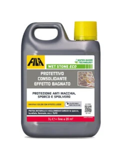 FILA WET STONE ECO LT.1 Protettivo Pietra Naturale Tonalizzante Ad Effetto Bagnato Idrorepellente