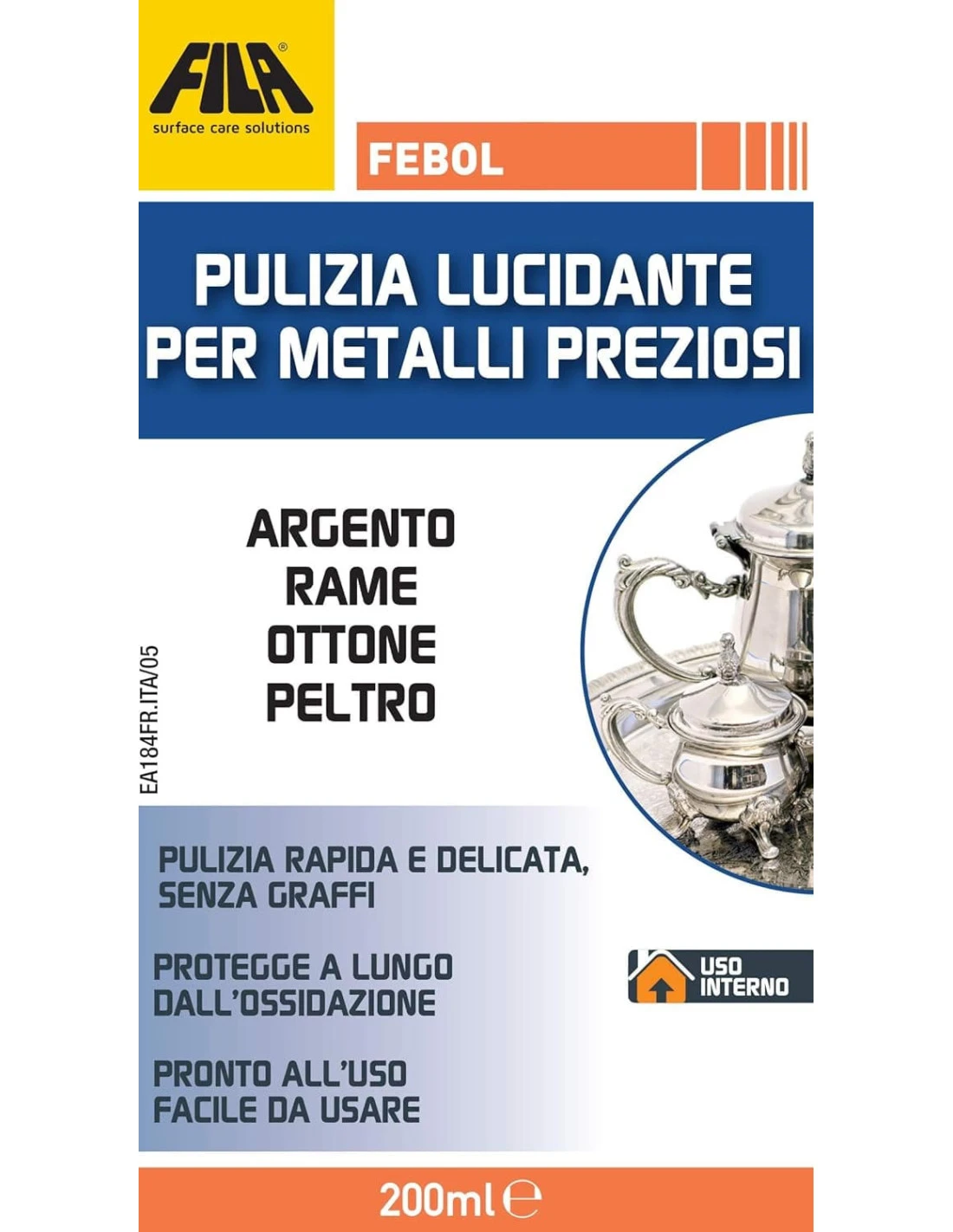 FILA FEBOL ML.200 Polish Lucidante 4 FILA FEBOL ML.200 Polish Lucidante - immagine 2