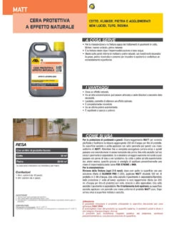 FILA MATT LT.1 Cera Protettiva A Effetto Naturale -Vendite Masterbrico filamatt cera protettiva a effetto naturale lt1 7