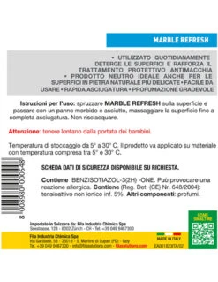 FILA MARBLE REFRESH ML.750 Pulisce E Rinnova Piani In Marmo 9 FILA MARBLE REFRESH ML.750 Pulisce E Rinnova Piani In Marmo -Vendite Masterbrico filarefresh 500 ml 3