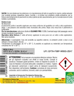 FILA SATIN LT.1 Cera Protettiva Ad Effetto Satinato -Vendite Masterbrico filasatin cera protettiva ad effeto satinato da 1 litro 5