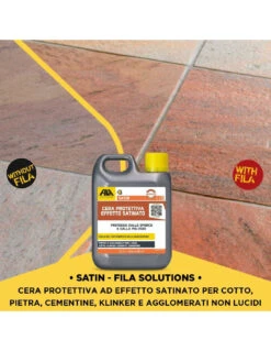 FILA SATIN LT.5 Cera Protettiva Ad Effetto Satinato 12 FILA SATIN LT.5 Cera Protettiva Ad Effetto Satinato -Vendite Masterbrico filasatin cera protettiva ad effeto satinato da 5 litri 3