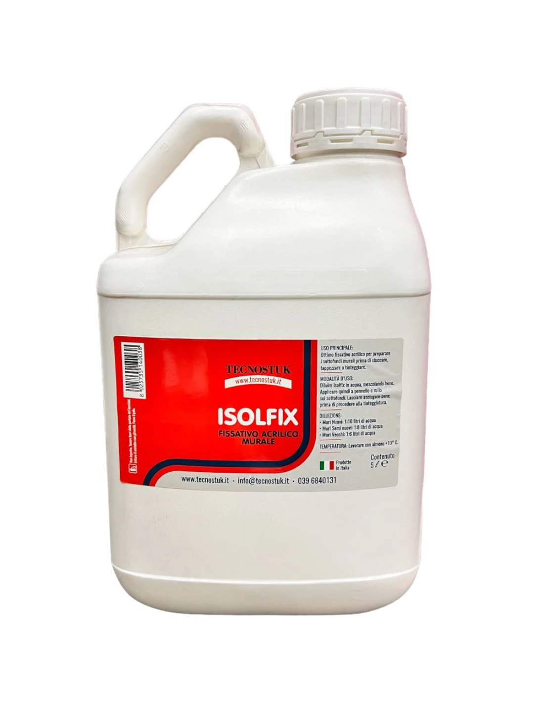 ISOLFIX LT.5 Fissativo Acrilico Per Pittura Murale E Cartongesso 3 ISOLFIX LT.5 Fissativo Acrilico Per Pittura Murale E Cartongesso