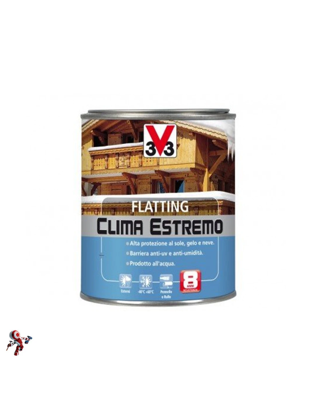 V33 FLATTING CLIMA ESTREMO INCOLORE ML.750 3 V33 FLATTING CLIMA ESTREMO INCOLORE ML.750