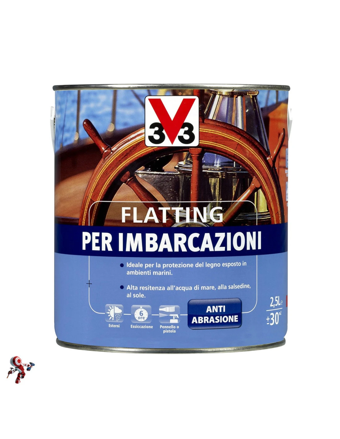 V33 FLATTING IMBARCAZIONI BRILLANTE AMBRATO ML.750 3 V33 FLATTING IMBARCAZIONI BRILLANTE AMBRATO ML.750