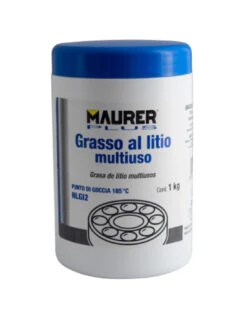 Grasso Al Litio Multiuso NLGI2 Kg.1 Tecnico Professionale Idrorepellente Pompabile