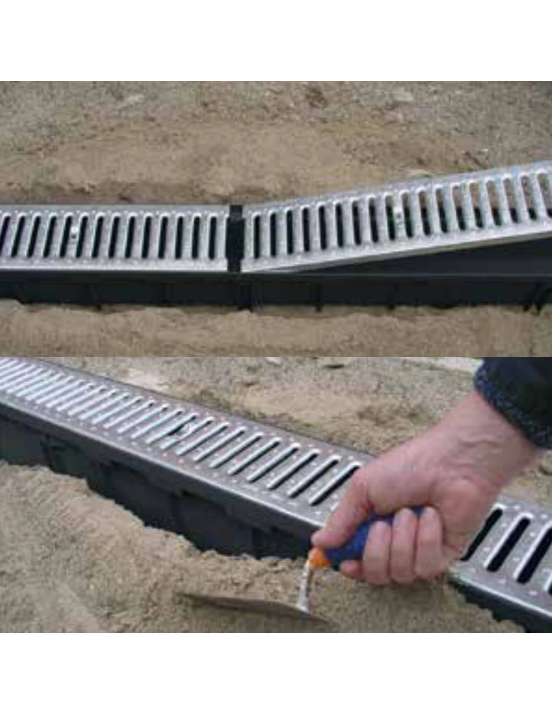 Griglia Scolo Acqua Piovana In Acciaio Zincato A15 100x13 Cm. 9 Griglia Scolo Acqua Piovana In Acciaio Zincato A15 100x13 Cm. - immagine 7