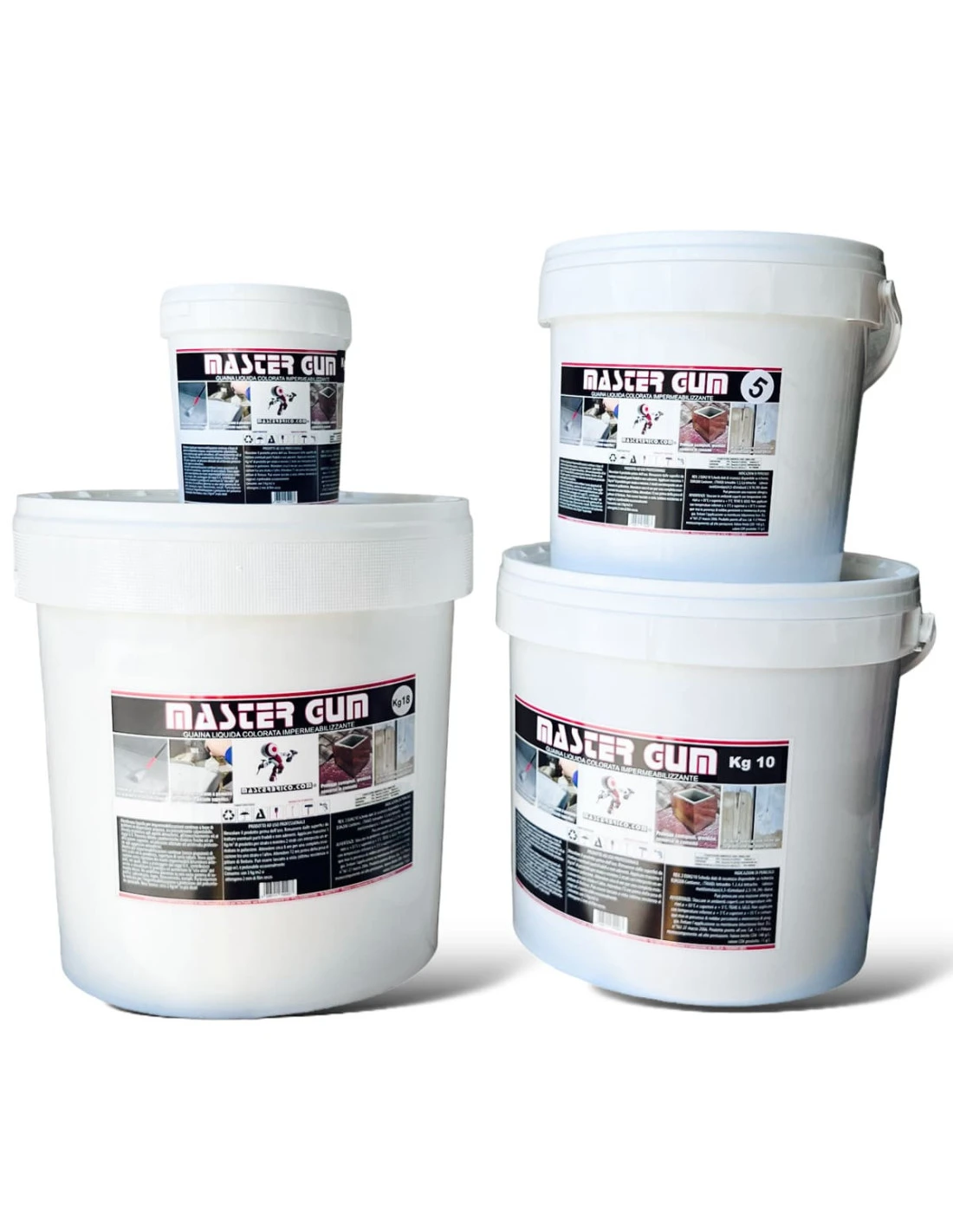 Guaina Liquida Impermeabilizzante Colorata Pedonabile, Membrana Per Terrazzi E Coperture Ottima Resa 4 Guaina Liquida Impermeabilizzante Colorata Pedonabile, Membrana Per Terrazzi E Coperture Ottima Resa - immagine 2