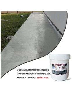 Guaina Liquida Impermeabilizzante Colorata Pedonabile, Membrana Per Terrazzi E Coperture Ottima Resa 18 Guaina Liquida Impermeabilizzante Colorata Pedonabile, Membrana Per Terrazzi E Coperture Ottima Resa -Vendite Masterbrico guaina liquida impermeabilizzante colorata pedonabile membrana per terrazzi e coperture ottima resa 7
