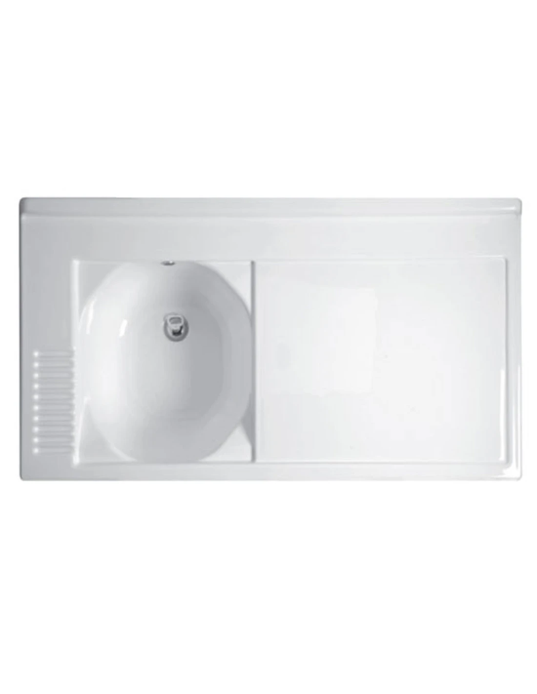 Lavatoio Colavene Active Wash Dinamico Vasca A Sinistra 130X65 Con Cestello E Tavola Lavapanni In Legno 4 Lavatoio Colavene Active Wash Dinamico Vasca A Sinistra 130X65 Con Cestello E Tavola Lavapanni In Legno - immagine 2