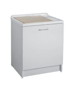 Lavatoio Colavene Active Wash Dinamico 65X55 Con Cestello E Tavola Lavapanni In Legno