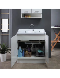 Lavatoio Colavene Active Wash Statico 100X55 Con Cestello E Tavola Lavapanni In Legno -Vendite Masterbrico lavatoio colavene active wash statico 100x55 4