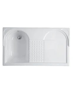 Lavatoio Colavene Duo Vasca A Sinistra 106x50 Senza Cestello -Vendite Masterbrico lavatoio colavene duo vasca a sinistra senza cesto 106x50 2