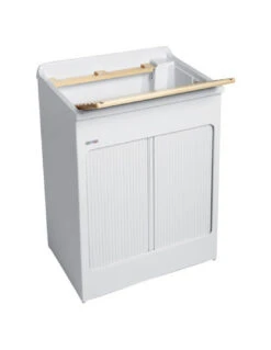 Lavatoio Colavene Lavacril 75x50 Con Tavola Lavapanni In Legno