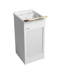 Lavatoio Colavene Lavacril 45x50 Con Tavola Lavapanni In Legno